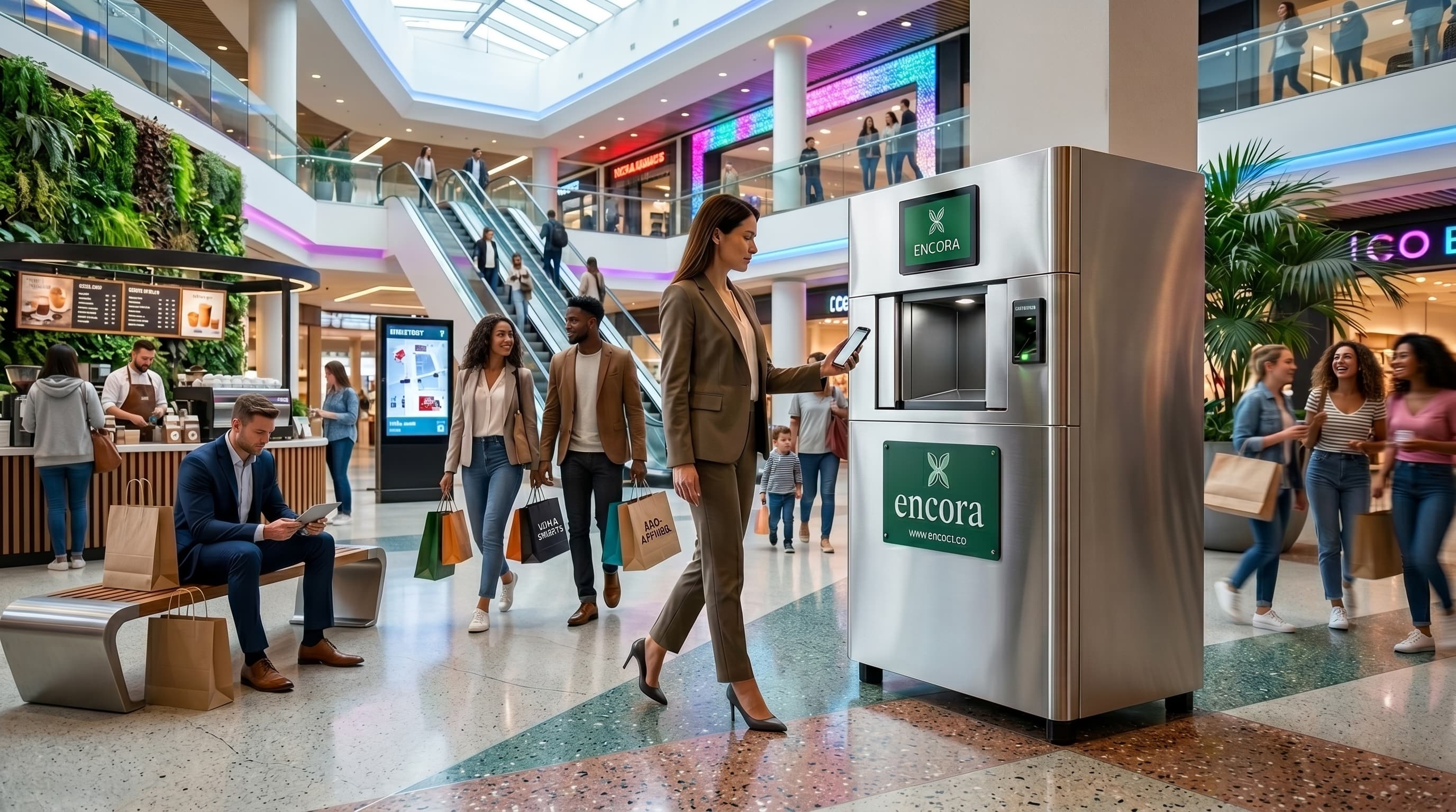 Encora platform in retail environment